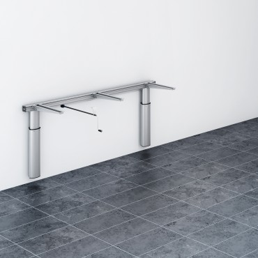 Height Adjustable Worktop Manual Frame